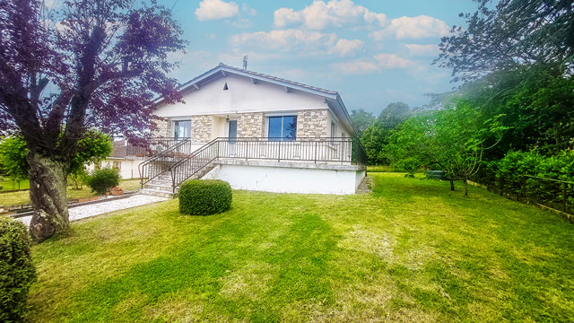 A stone built town house for sale in the heart of a bastide market town.